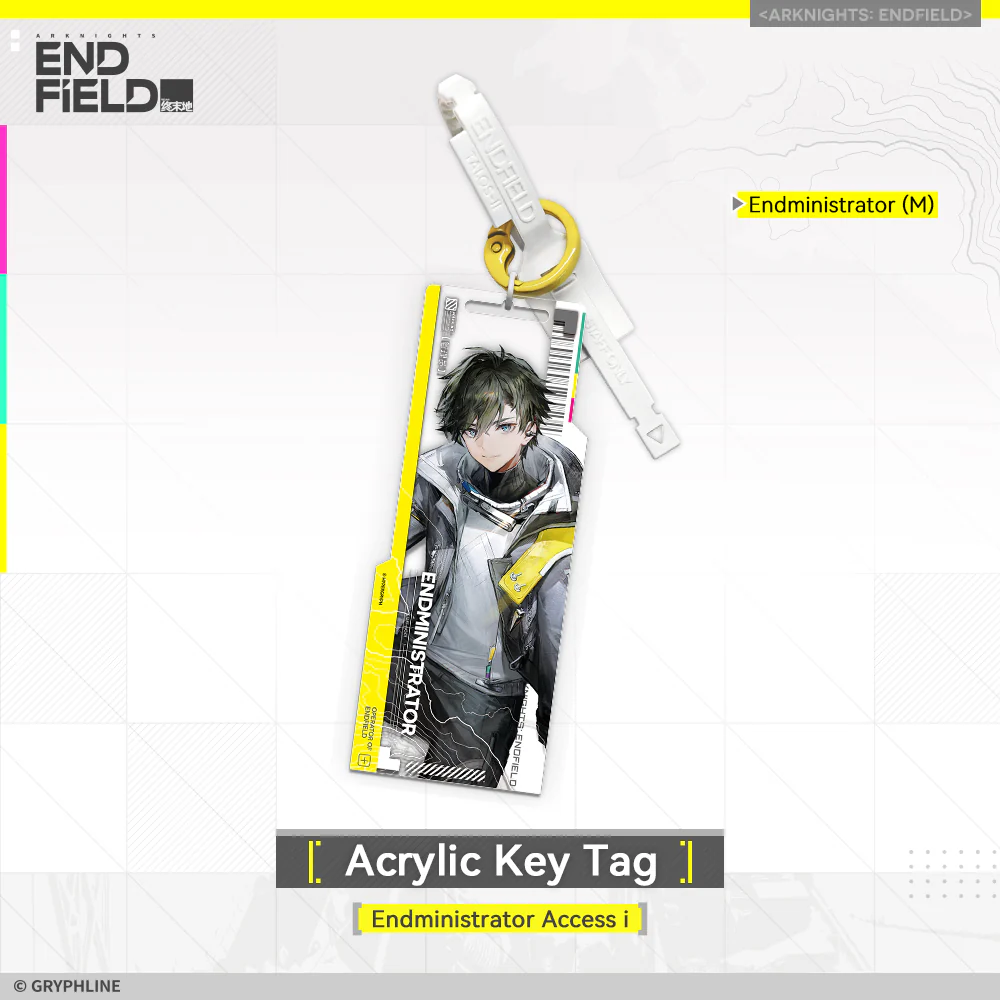 Arknights: Endfield · Acrylic Key Tag - Endministrator Access i - Image 2