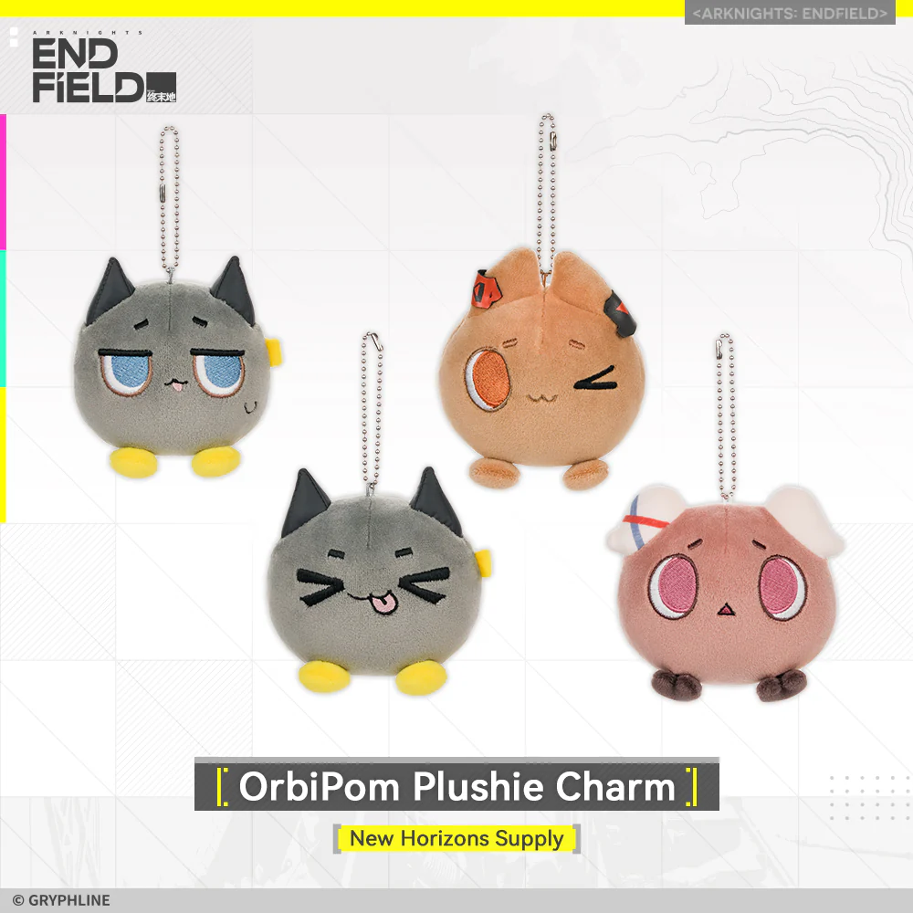 Arknights: Endfield · OrbiPom Plushie Charm - New Horizons Supply