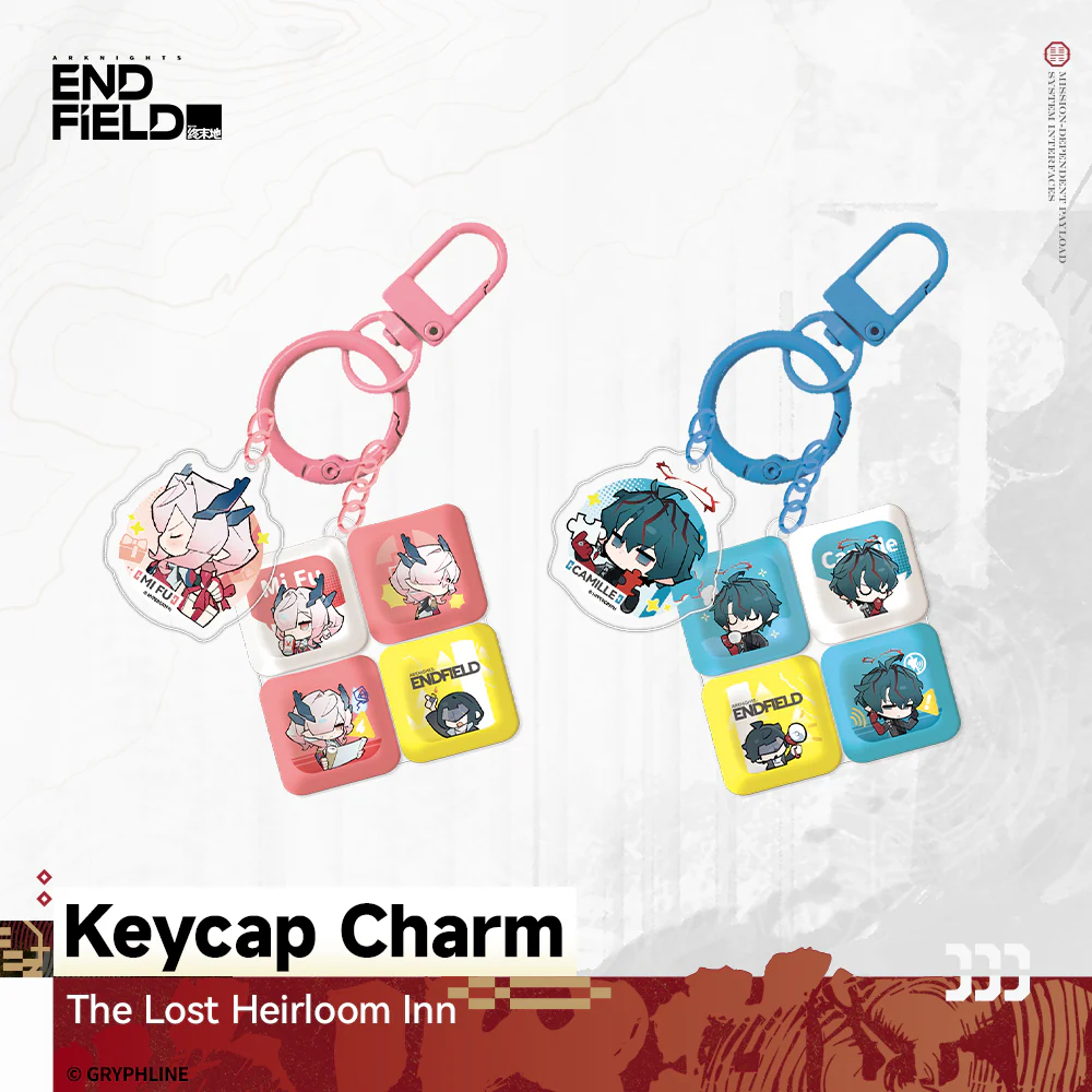 Arknights: Endfield - Keycap Charm - The Lost Heirloom Inn