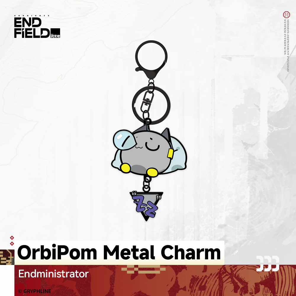 Arknights: Endfield - OrbiPom Metal Charm - The Lost Heirloom Inn - Image 2