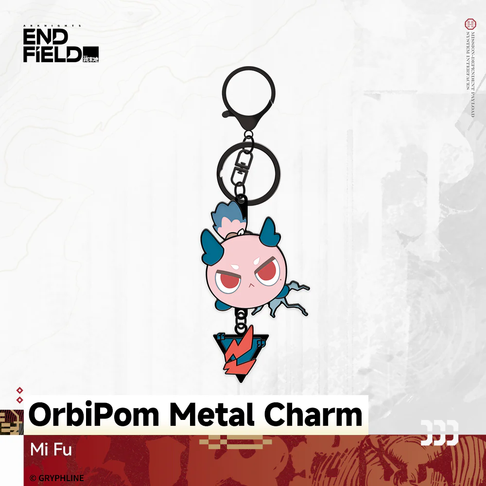 Arknights: Endfield - OrbiPom Metal Charm - The Lost Heirloom Inn - Image 3