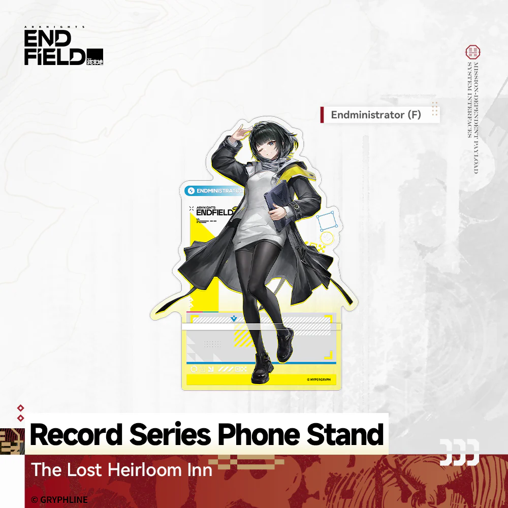 Arknights: Endfield - Record Series Phone Stand - The Lost Heirloom Inn - Image 4